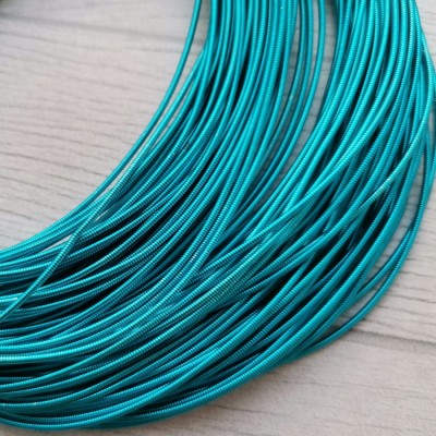 Канитель жесткая, 1.25 мм, Aquamarine