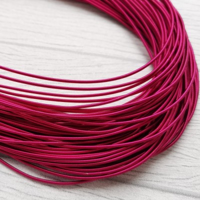 Канитель жесткая, 1.25 мм, Fuchsia