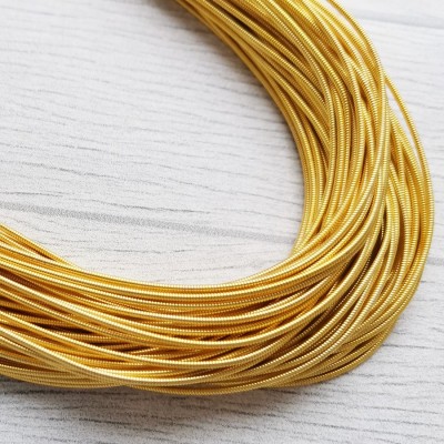 Канитель жесткая, 1.25 мм, Gold
