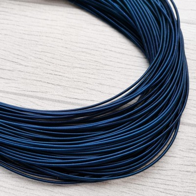 Канитель жесткая, 1 мм, Navy Blue