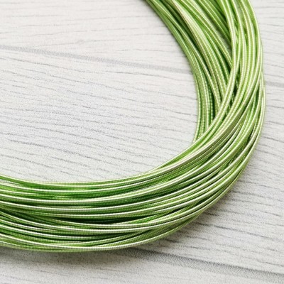 Канитель жесткая, 1 мм, Sea Green