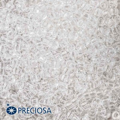 Бисер Preciosa 10/0, 00050, Белый прозрачный