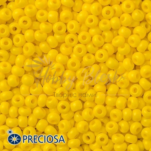Бисер Preciosa 10/0, 83130, Желтый естественный