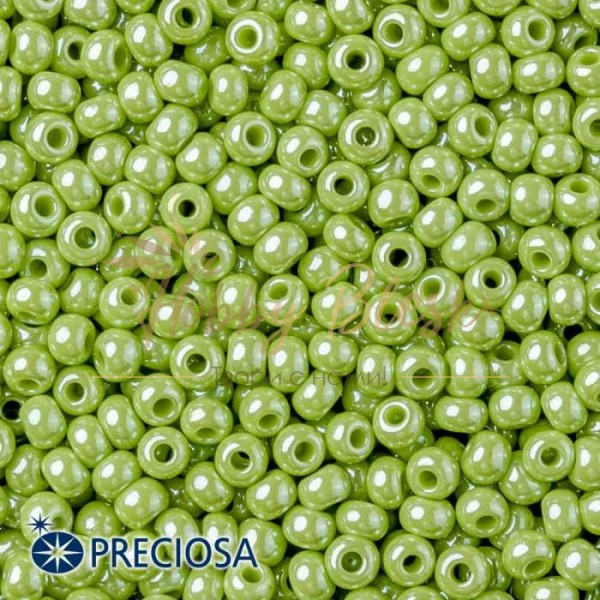 Бисер Preciosa 10/0, 58310, Салатово-зеленый