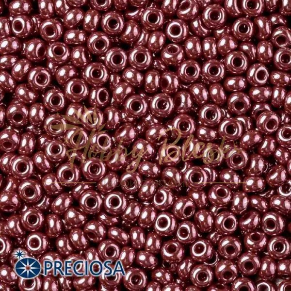 Бисер Preciosa 10/0, 98210, Бордовый жемчужный