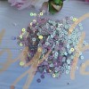 Пайетки, 3 мм, №383, радужное серебро